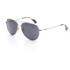 Occhiali da sole in metallo Emporio Armani EA2010 Argento