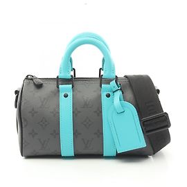 Louis Vuitton Keepall Bandouliere 25 Handbag M11645 Grey
