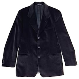 Emporio Armani-1990s Vintage Men's Armani Jacket-Black