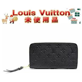 Louis Vuitton-Louis Vuitton Monogram Empreinte Zippy Wallet-Black