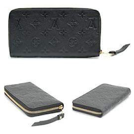 Louis Vuitton-Louis Vuitton Monogram Empreinte Zippy Wallet-Black