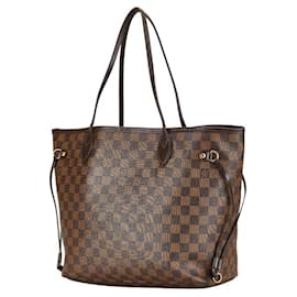 Louis Vuitton-Louis Vuitton Damier Neverfull MM Tote Bag-Brown