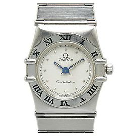 Reloj Omega Constellation Quartz Esfera Dorada Dorado