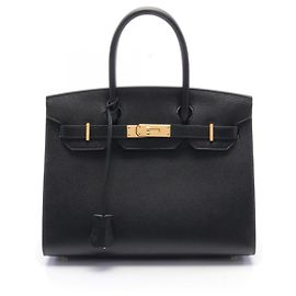 Bolsa Hermès Birkin 30 Sellier Preta Preto