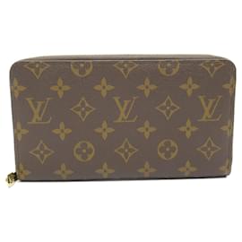 Louis Vuitton-Louis Vuitton Zippy Organizer Wallet Brown M62581-Brown