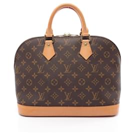 Louis Vuitton-Louis Vuitton Alma PM Monogram Handbag M51130-Brown