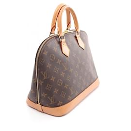 Louis Vuitton-Louis Vuitton Alma PM Monogram Handbag M51130-Brown