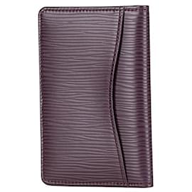 Louis Vuitton-Louis Vuitton Leather Organizer Pass Case M6358K-Purple