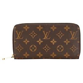 Louis Vuitton-Louis Vuitton Monogram Zippy Wallet M41895-Brown