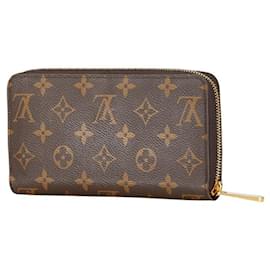Louis Vuitton-Louis Vuitton Monogram Zippy Wallet M41895-Brown