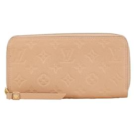 Louis Vuitton-Louis Vuitton Monogram Zippy Wallet M69034-Beige
