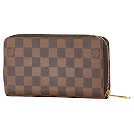 Louis Vuitton-Louis Vuitton Damier Zippy Wallet N41661-Brown