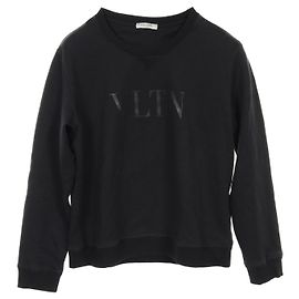 Valentino VLTN Logo Sweatshirt Black Black