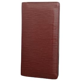 Louis Vuitton-Louis Vuitton Brazza-Dark red