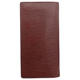 Louis Vuitton-Louis Vuitton Brazza-Dark red
