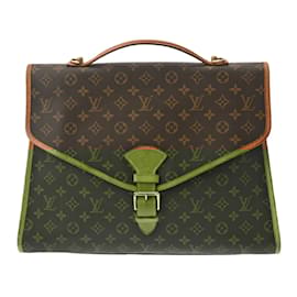 Louis Vuitton-Louis Vuitton Monogram Beverly Handbag-Brown