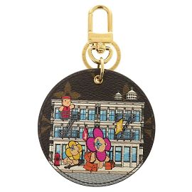 Chaveiro Illustre Monogram Vivienne da Louis Vuitton Marrom