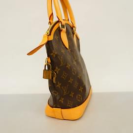 Louis Vuitton-Louis Vuitton Monogram Lockit Handbag-Brown