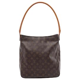 Louis Vuitton-Louis Vuitton Looping GM-Brown