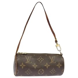 Louis Vuitton-LOUIS VUITTON Monogram Papillon Pouch LV Auth 98551-Monogram