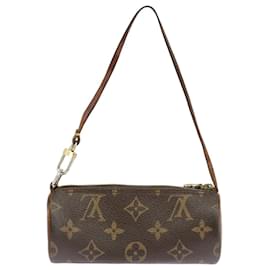 Louis Vuitton-LOUIS VUITTON Monogram Papillon Pouch LV Auth 98551-Monogram
