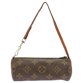 Louis Vuitton-LOUIS VUITTON Monogram Papillon Pouch LV Auth 98312-Monogram