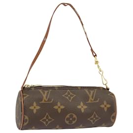 Louis Vuitton-LOUIS VUITTON Monogram Papillon Pouch LV Auth 96902-Monogram