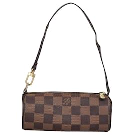 Louis Vuitton-LOUIS VUITTON Damier Ebene Papillon Pouch LV Auth 99828-Other