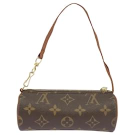 Louis Vuitton-LOUIS VUITTON Monogram Papillon Pouch LV Auth 98552-Monogram