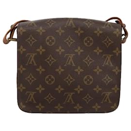 Louis Vuitton-LOUIS VUITTON Monogram Cartouchiere MM Shoulder Bag M51253 LV Auth 99280-Monogram