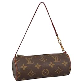 Louis Vuitton-LOUIS VUITTON Monogram Papillon Pouch Vintage LV Auth ep6685-Monogram