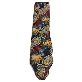 Cravatte Kenzo in seta multicolore Multicolore