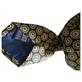 Autre Marque Corbata de seda Ted Lapidus multicolor Multicolor