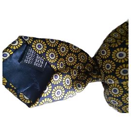 Autre Marque Cravatta in seta Ted Lapidus multicolore Multicolore