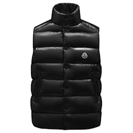Moncler-MONCLER TIBB men's black sleeveless down jacket new T3-Black