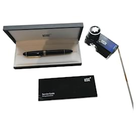 Montblanc-Montblanc 146 Meisterstück vintage fountain pen with its gold nib box-Black