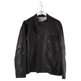 Autre Marque-Leather jacket-Black