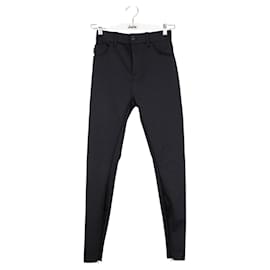Balenciaga-Navy slim pants-Navy blue