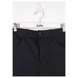 Balenciaga-Navy slim pants-Navy blue