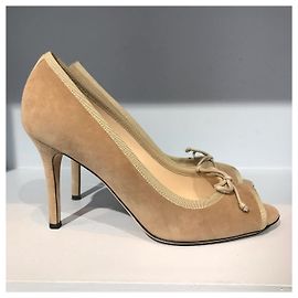 DOLCE & GABBANA Absätze T.EU 39 Wildleder Beige