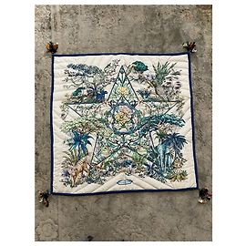 Bolsos de viaje DIOR T. Algodón Azul