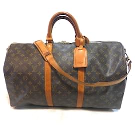 Louis Vuitton-Keepall 50 shoulder bag monogram - FC893-Brown
