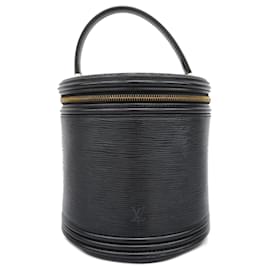 Louis Vuitton-Louis Vuitton Epi Cannes Handbag-Black