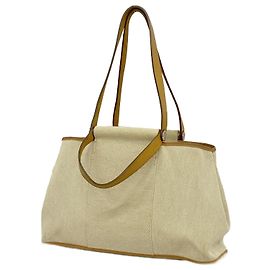 Hermès Bolsa Hermes Cabag PM em Toile H marrom Marrom
