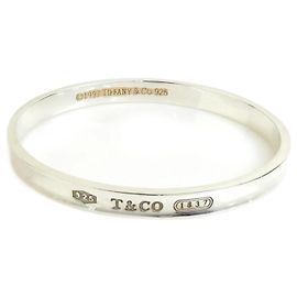 Pulsera de bangle de plata 925 Tiffany & Co. Plata