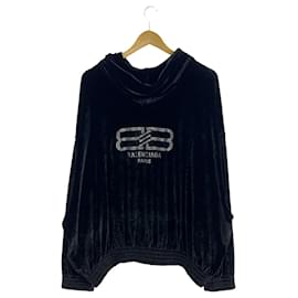 Balenciaga-Balenciaga Polyamide Hoodie Black-Black