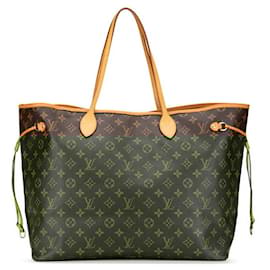 Louis Vuitton-Louis Vuitton Neverfull GM Tote Bag M40157-Brown