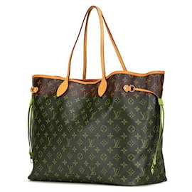 Louis Vuitton-Louis Vuitton Neverfull GM Tote Bag M40157-Brown