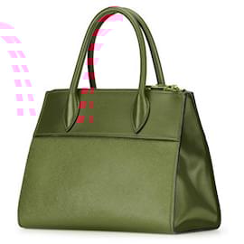 Prada-Prada Paradigme Saffiano Leather 2WAY Bag-Red