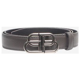 Balenciaga Grau BB Gürtel Grau